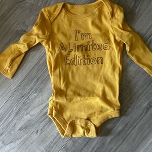 Okie Dokie Yellow Baby Onesie I’m limited edition 6 months. 100% cotton